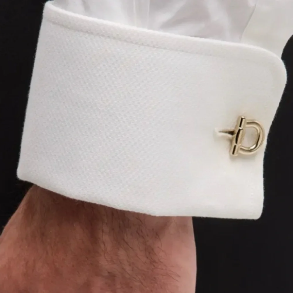 Salvatore Ferragamo Gem Gancio Cufflinks